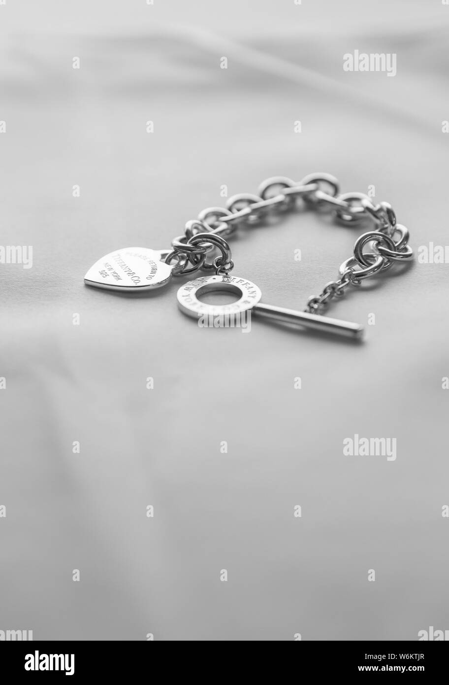 Bracelet Tiffany Banque D'Images