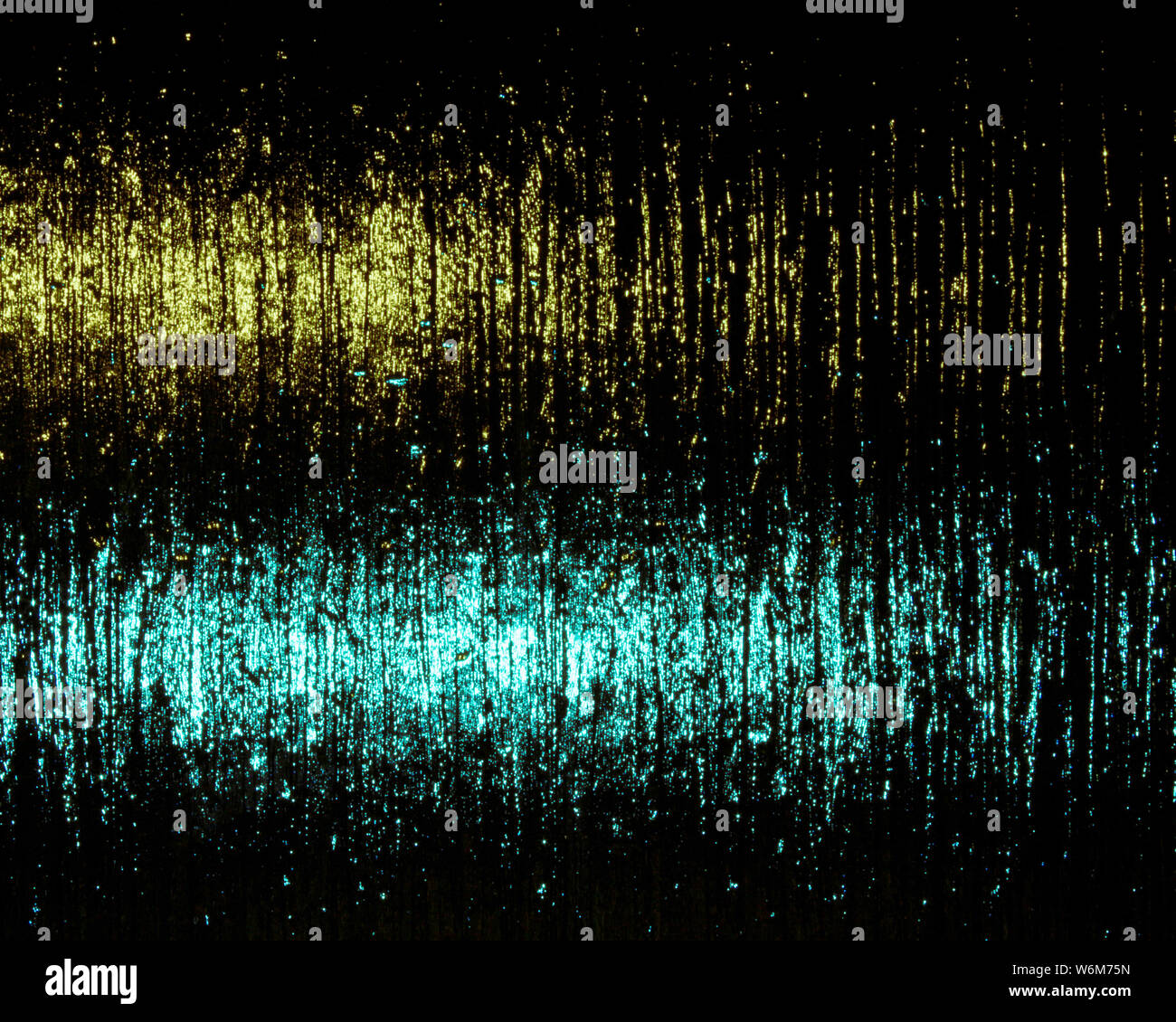 Abstract pattern, jaune, bleu, noir Banque D'Images