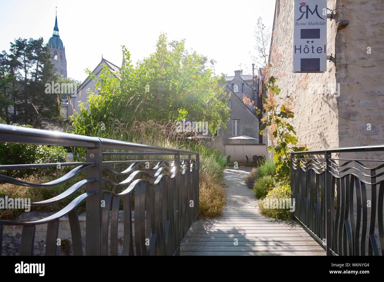 Calvados, Bayeux, centre historique Banque D'Images