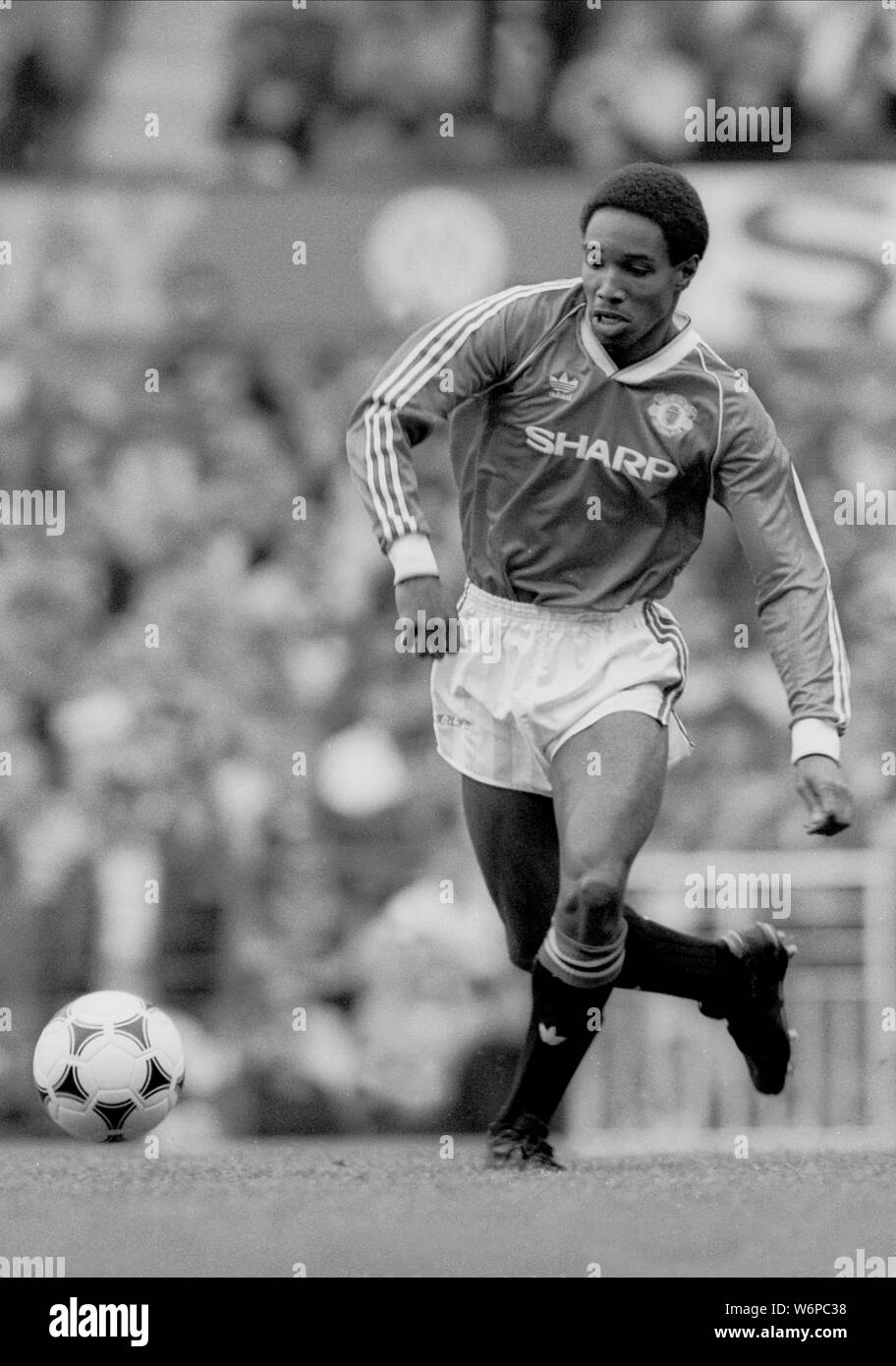 PAUL INCE, MANCHESTER UNITED FC, 1989 Banque D'Images