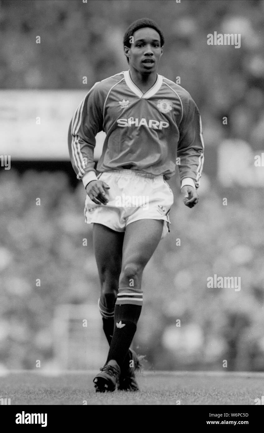 PAUL INCE, MANCHESTER UNITED FC, 1989 Banque D'Images