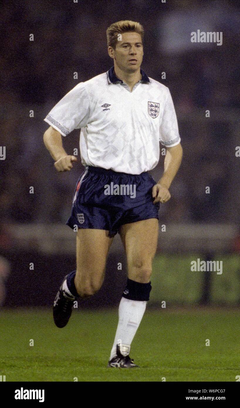 CHRIS WADDLE, l'Angleterre et Marseille, FC 1990 Banque D'Images