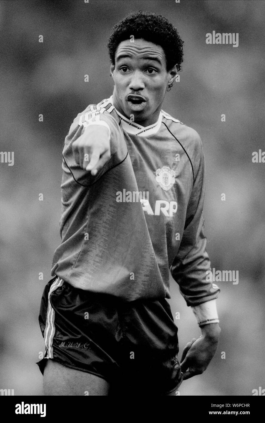 PAUL INCE, MANCHESTER UNITED FC, 1990 Banque D'Images