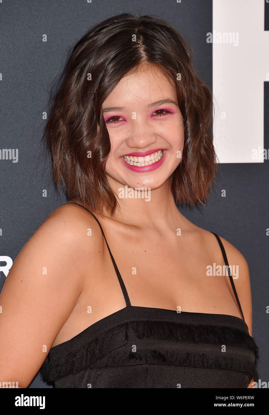 LOS ANGELES, CA - août 01 : Peyton Elizabeth Lee assiste à la première de la 20th Century Fox's 'The Art of Racing in the Rain' au El Capitan Theatre sur août 01, 2019 à Los Angeles, Californie. Banque D'Images
