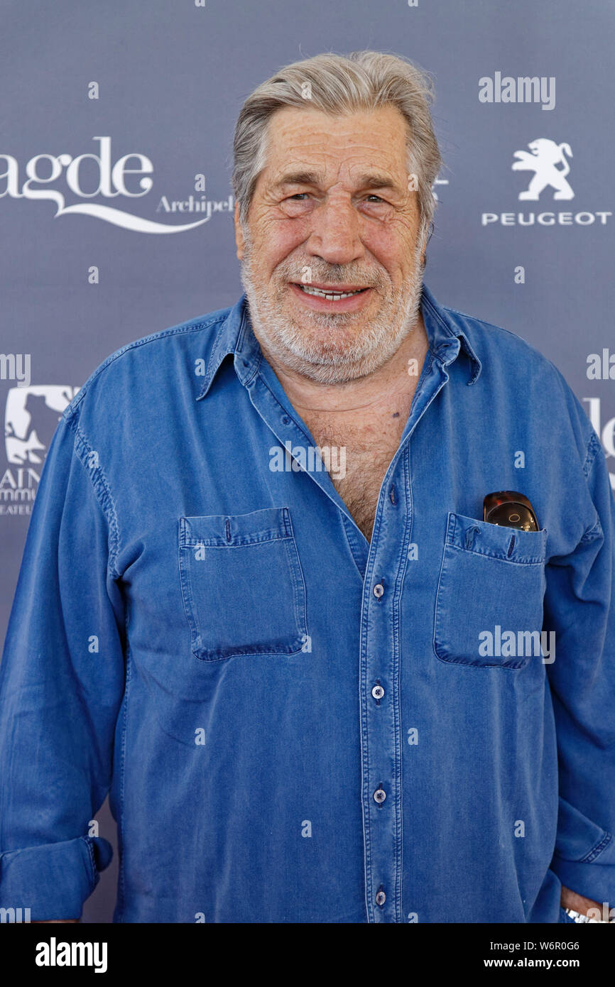 Cap d'Agde, France.22 juin 2019. Jean-Pierre Castaldi participe au Festival Cinéma et télévision Hérault à Agde, France Banque D'Images