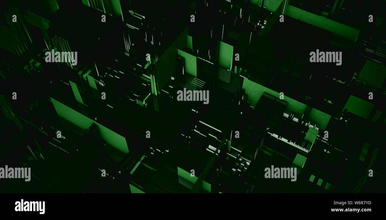 L'électronique et de l'industrie des semi-conducteurs comme une entreprise de l'avenir Banque D'Images