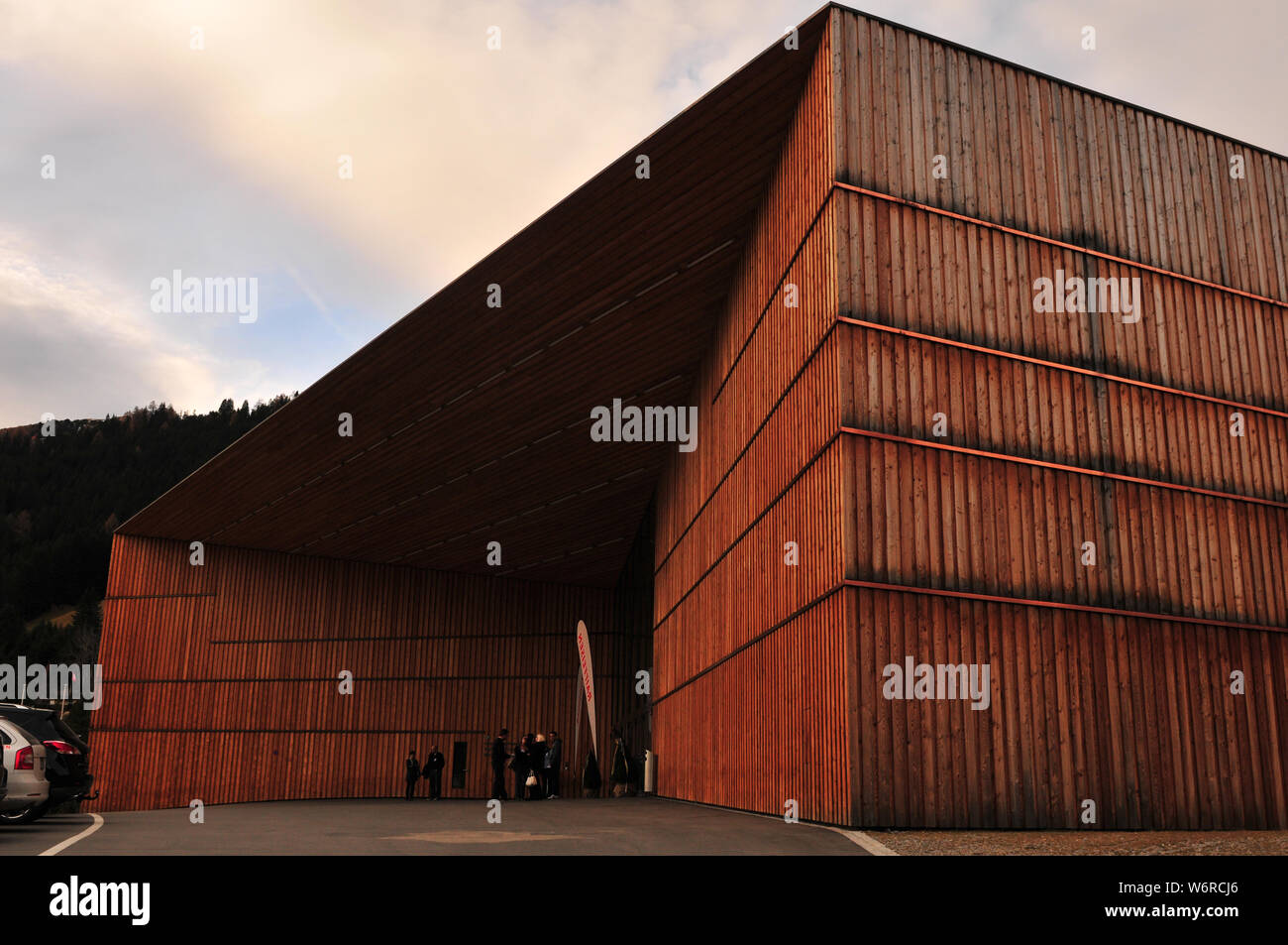 Ville : Davos suisse dans le canton des Grisons où le Forum économique mondial a lieu Banque D'Images