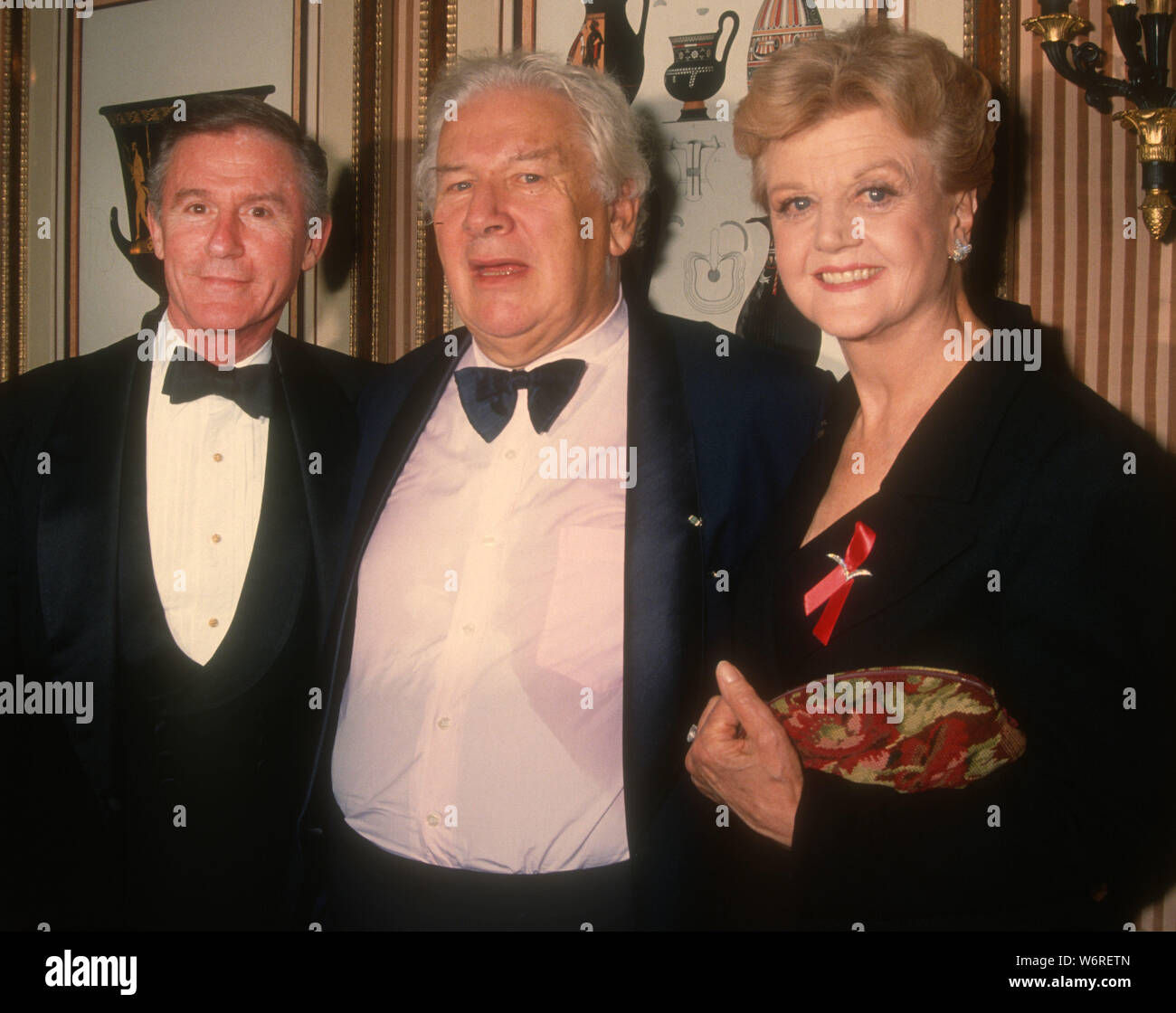 Roddy McDowell, Peter Ustinov, Angela Landsbury, 1994, photo de Michael Ferguson/PHOTOlink Banque D'Images