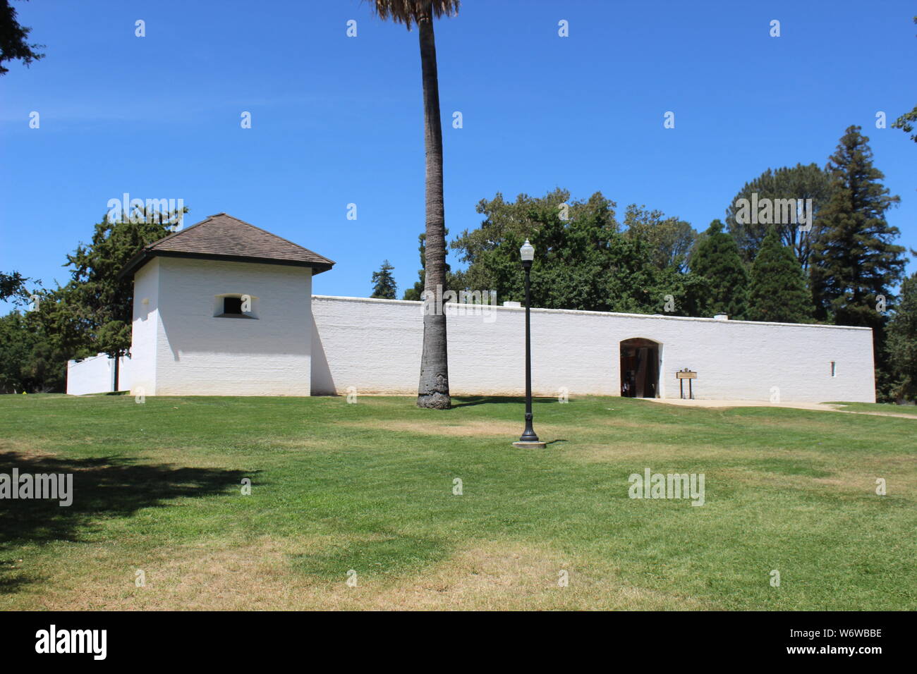 Sutter's Fort, Sacramento, Californie Banque D'Images