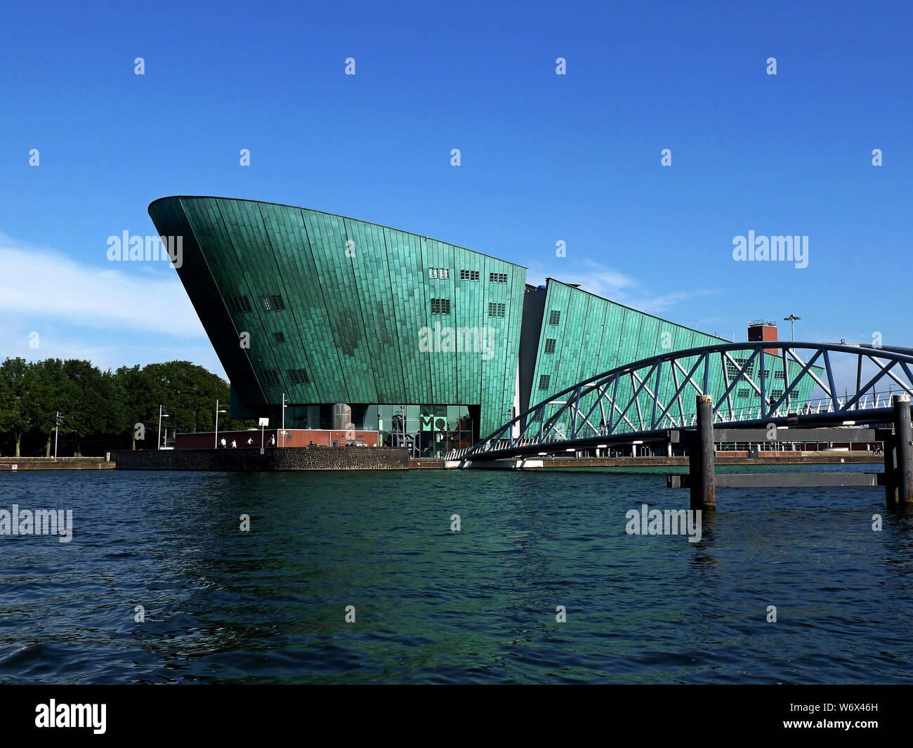 Le Musée des sciences NEMO, Amsterdam Banque D'Images