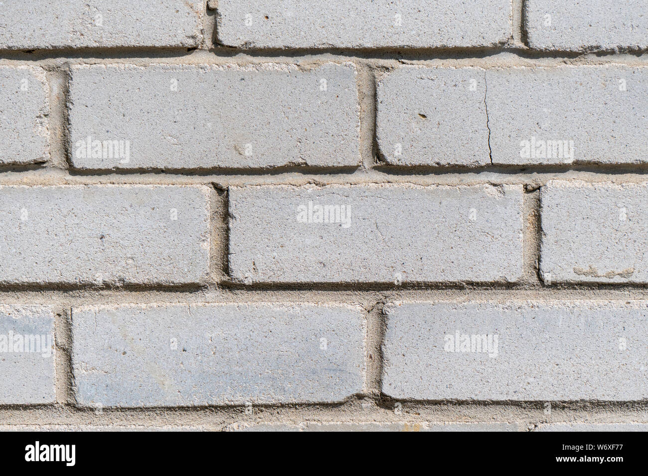 Mur en brique blanche, bon pour l'utilisation comme arrière-plan Banque D'Images