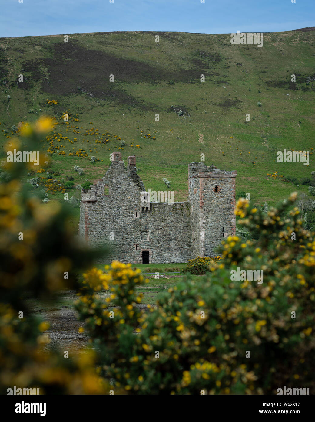 Le Château de Lochranza, Isle of Arran, Ecosse Banque D'Images