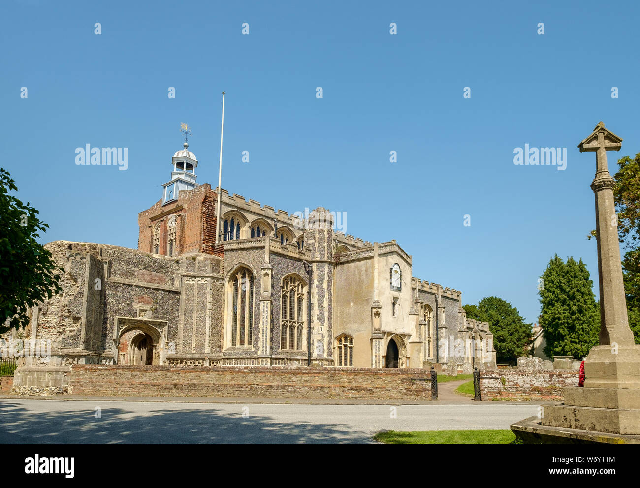 Eglise St Mary the Virgin, East Bergholt Banque D'Images