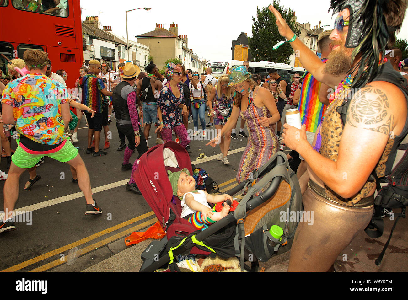Brighton Pride 2019 Banque D'Images