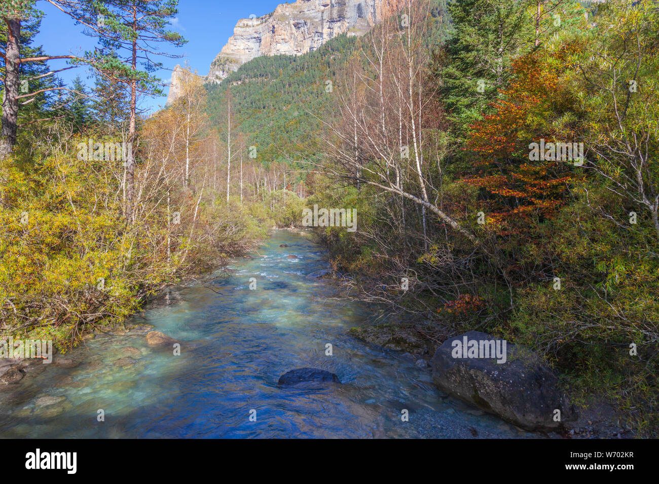 Parc national d'Ordesa y Monte Perdido. Pyrénées, Espagne Banque D'Images