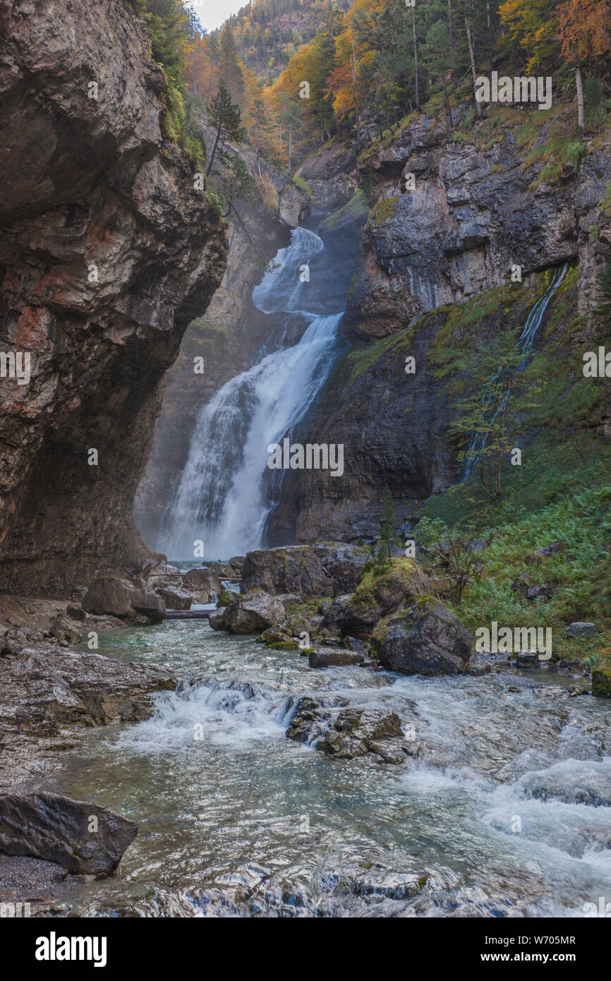 Parc national d'Ordesa y Monte Perdido. Pyrénées, Espagne Banque D'Images