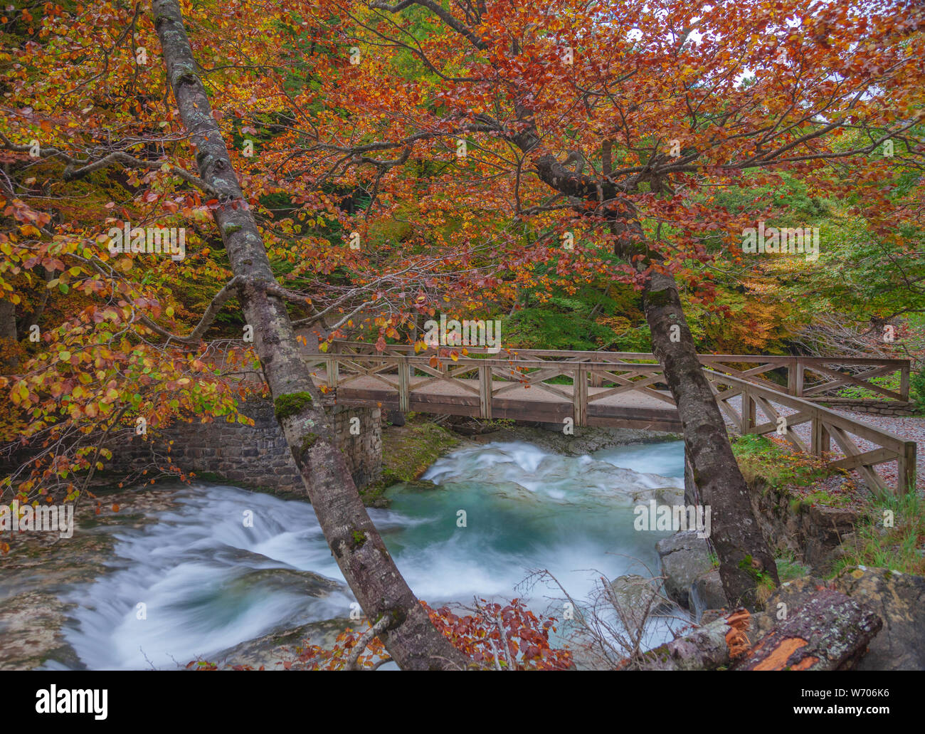 Parc national d'Ordesa y Monte Perdido. Pyrénées, Espagne Banque D'Images