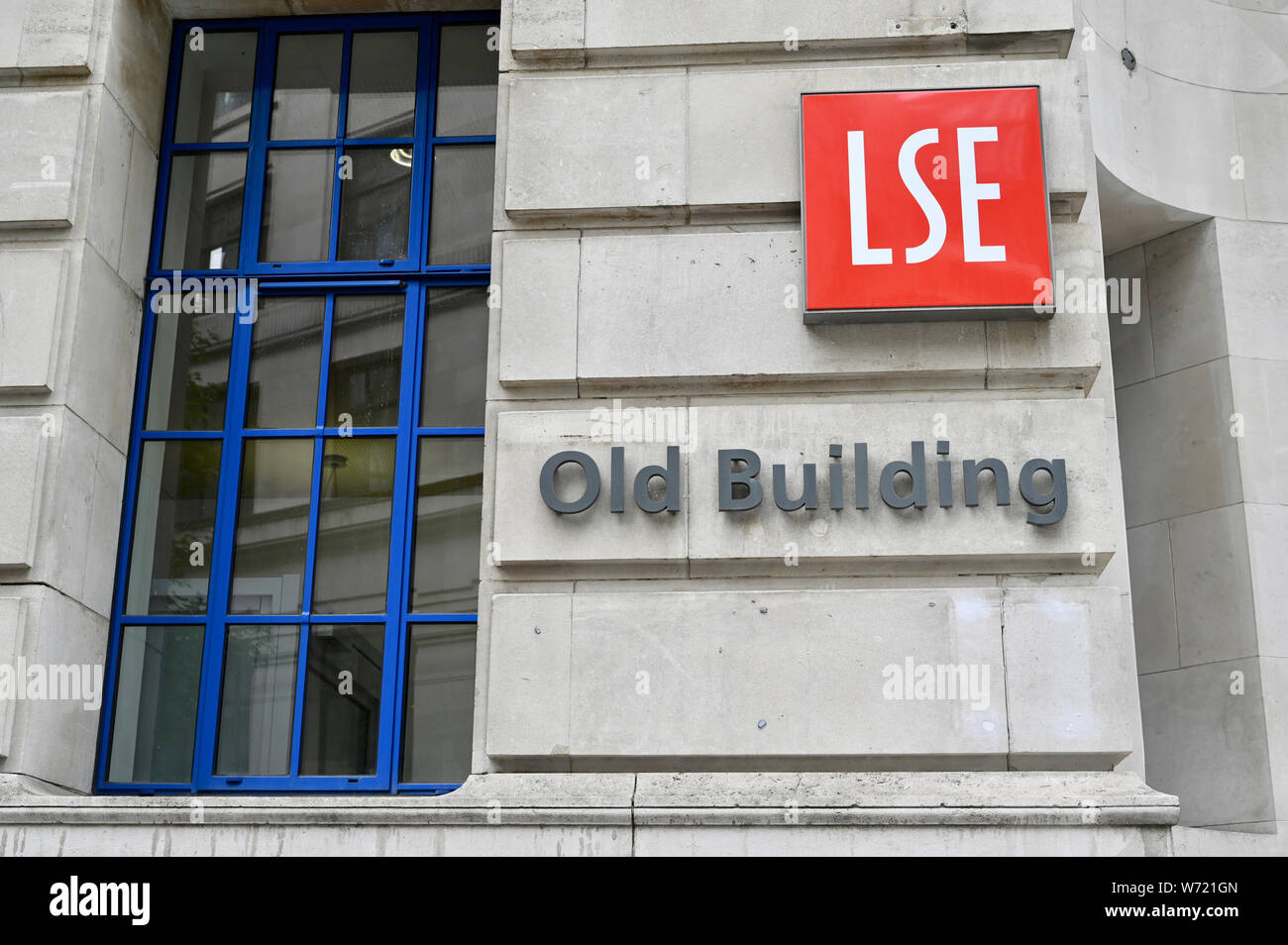 LSE vieux bâtiment, London School of Economics and Political Science, Londres. UK Banque D'Images