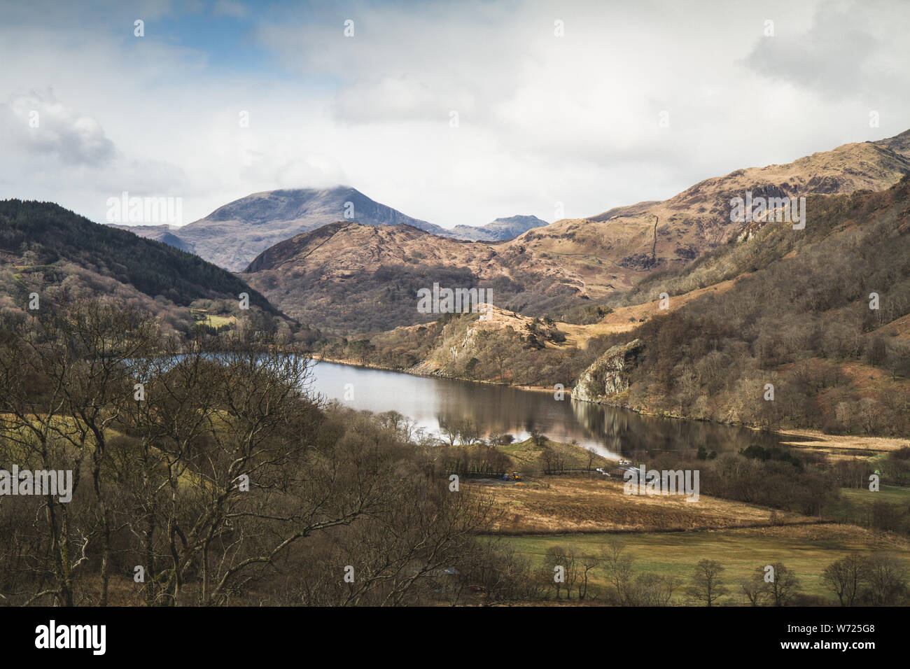 Balade autour de Cwm Idwal snowdonia au Pays de Galles, Royaume-Uni Banque D'Images