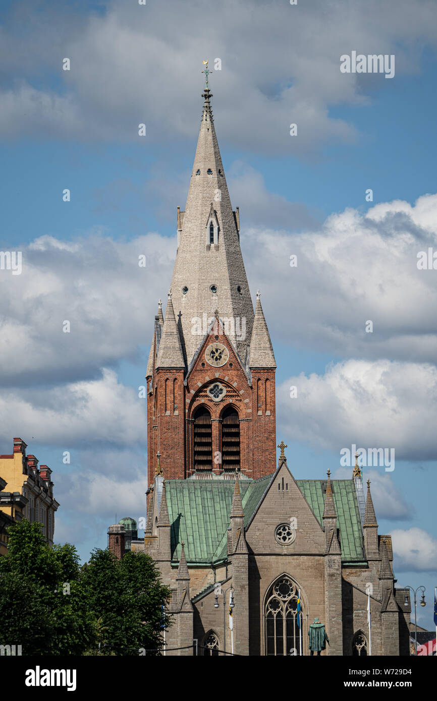 Saint Nicholas Church, Orebro, Suède Banque D'Images