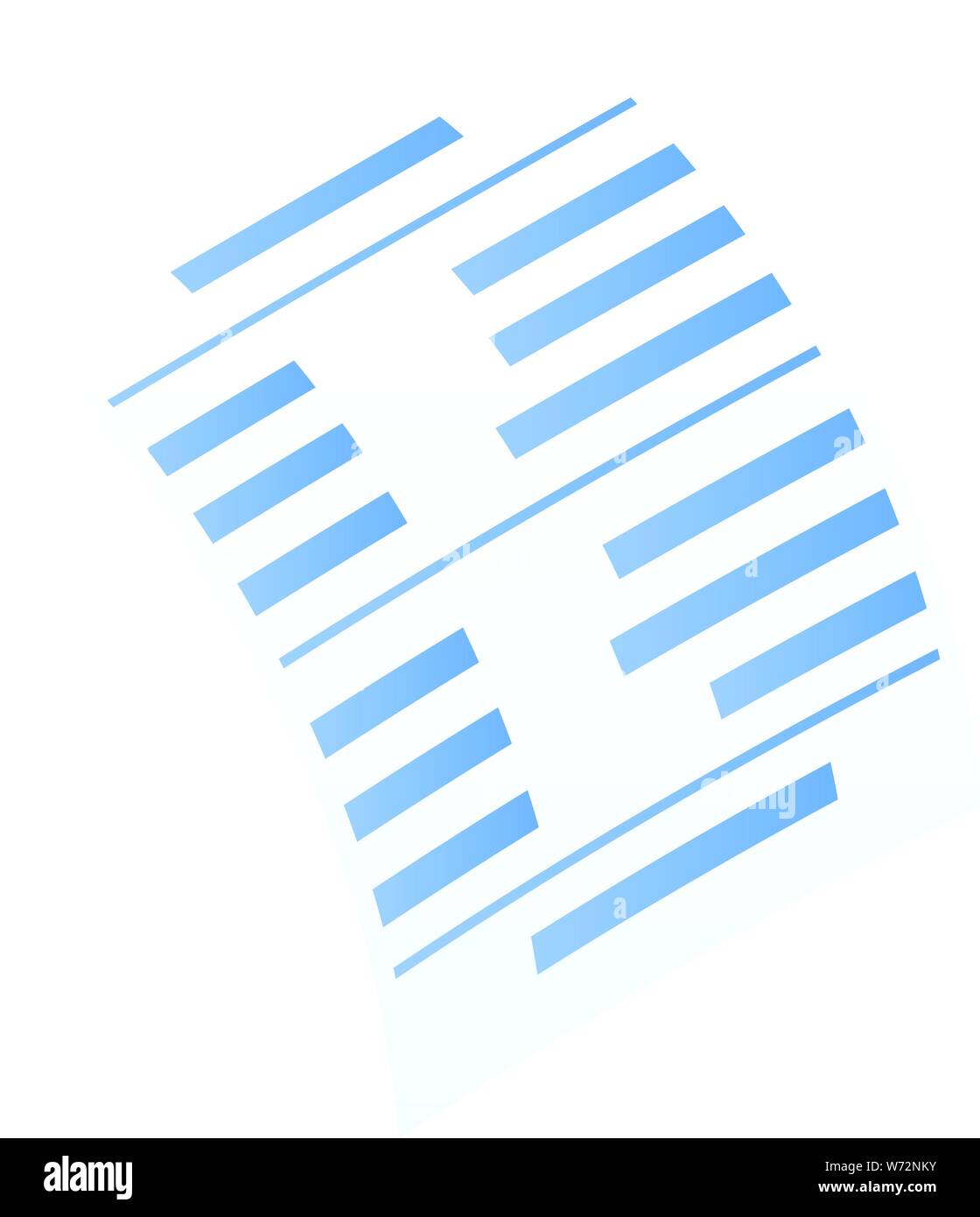 L'icône de papier de paiement. Paiement de l'isométrique icône vecteur papier pour la conception web isolé sur fond blanc Illustration de Vecteur