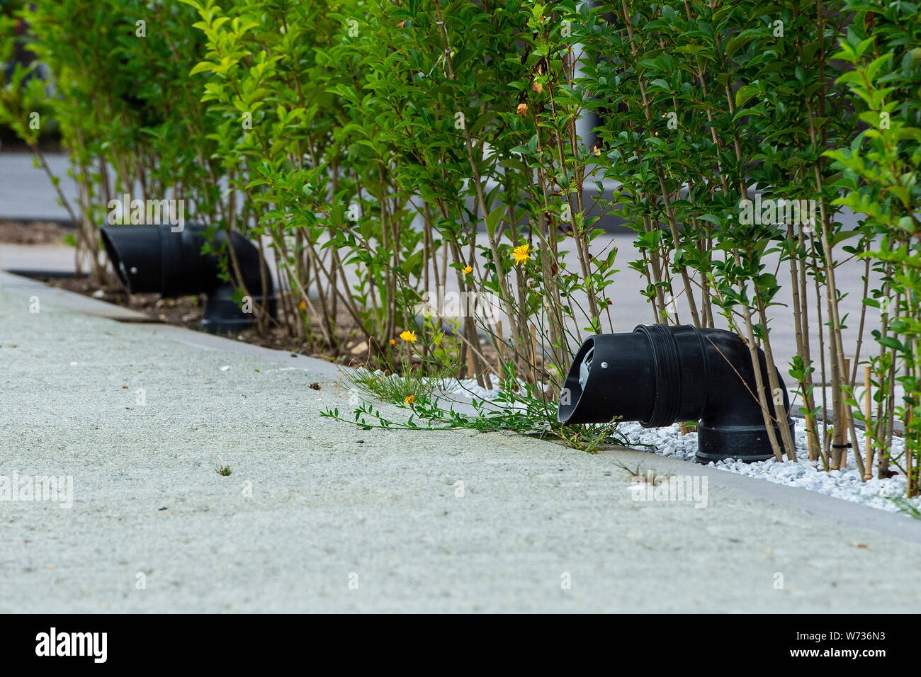 Arnhem, Pays-Bas. 06Th Aug 2019. ARNHEM, 03-08-2019, la construction, les tubes de chauffage en zone résidentielle : Crédit Photos Pro/Alamy Live News Banque D'Images