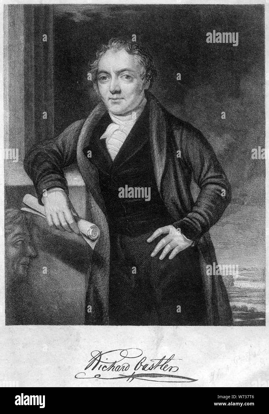 RICHARD OSTLER (1789-1861) homme politique conservateur radical Banque D'Images