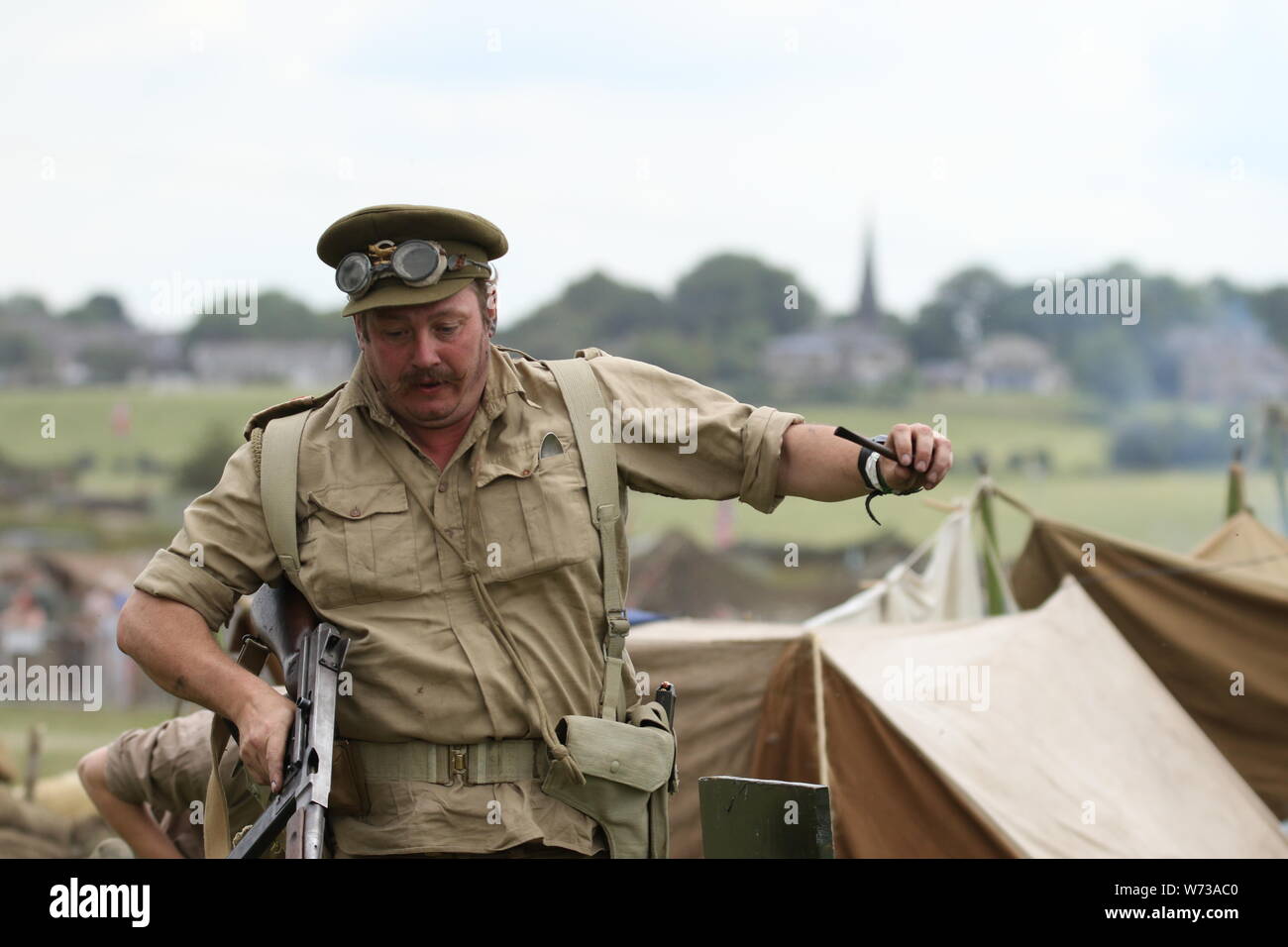 7 juillet 2019 Guerre Bradford-Yorkshire Week-end Banque D'Images