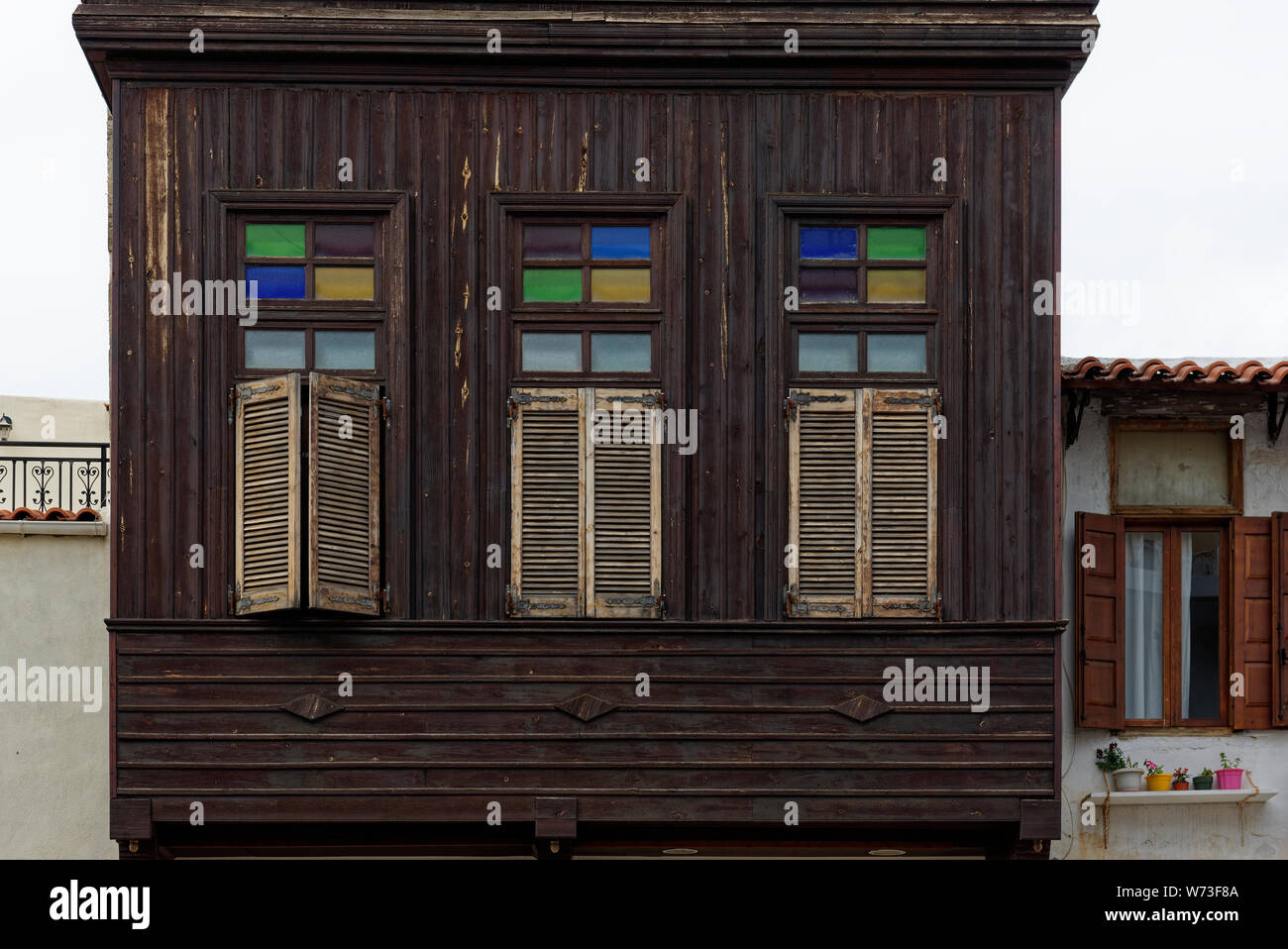 Façade de Rethymno Banque D'Images