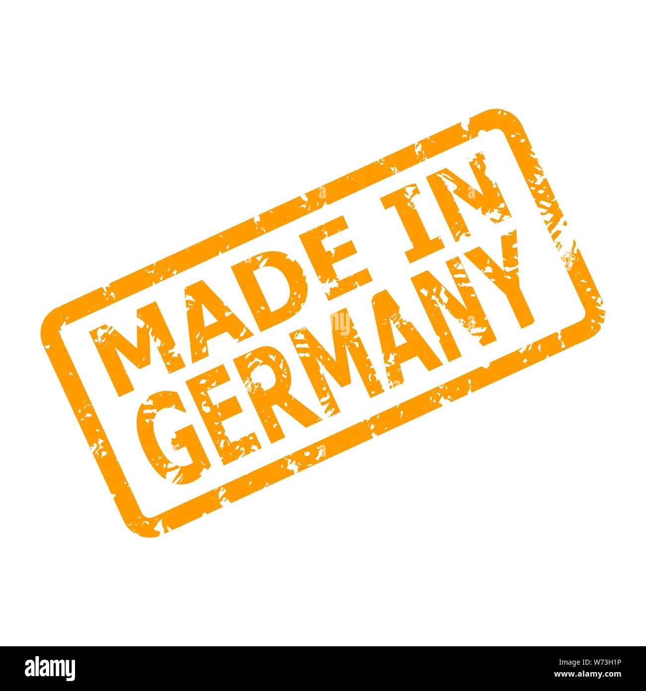 Fabriqué en Allemagne timbre en caoutchouc pour le lieu de fabrication. Produit fabriqué en Allemagne, certificat de garantie, badge emblème de timbres allemand, l'Allemagne l'homme garantie Illustration de Vecteur