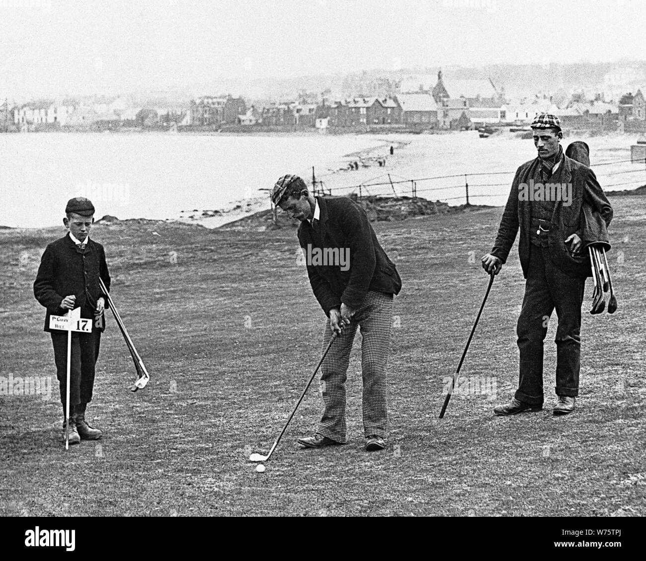 North Berwick golf links Banque D'Images
