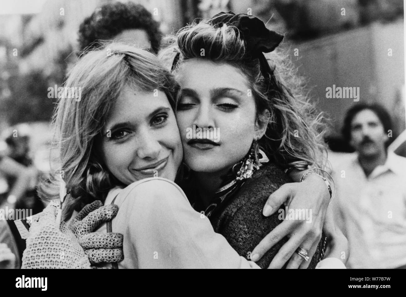 Rosanna Arquette, Madonna, cherchant désespérément à Susan, 1985 Banque D'Images