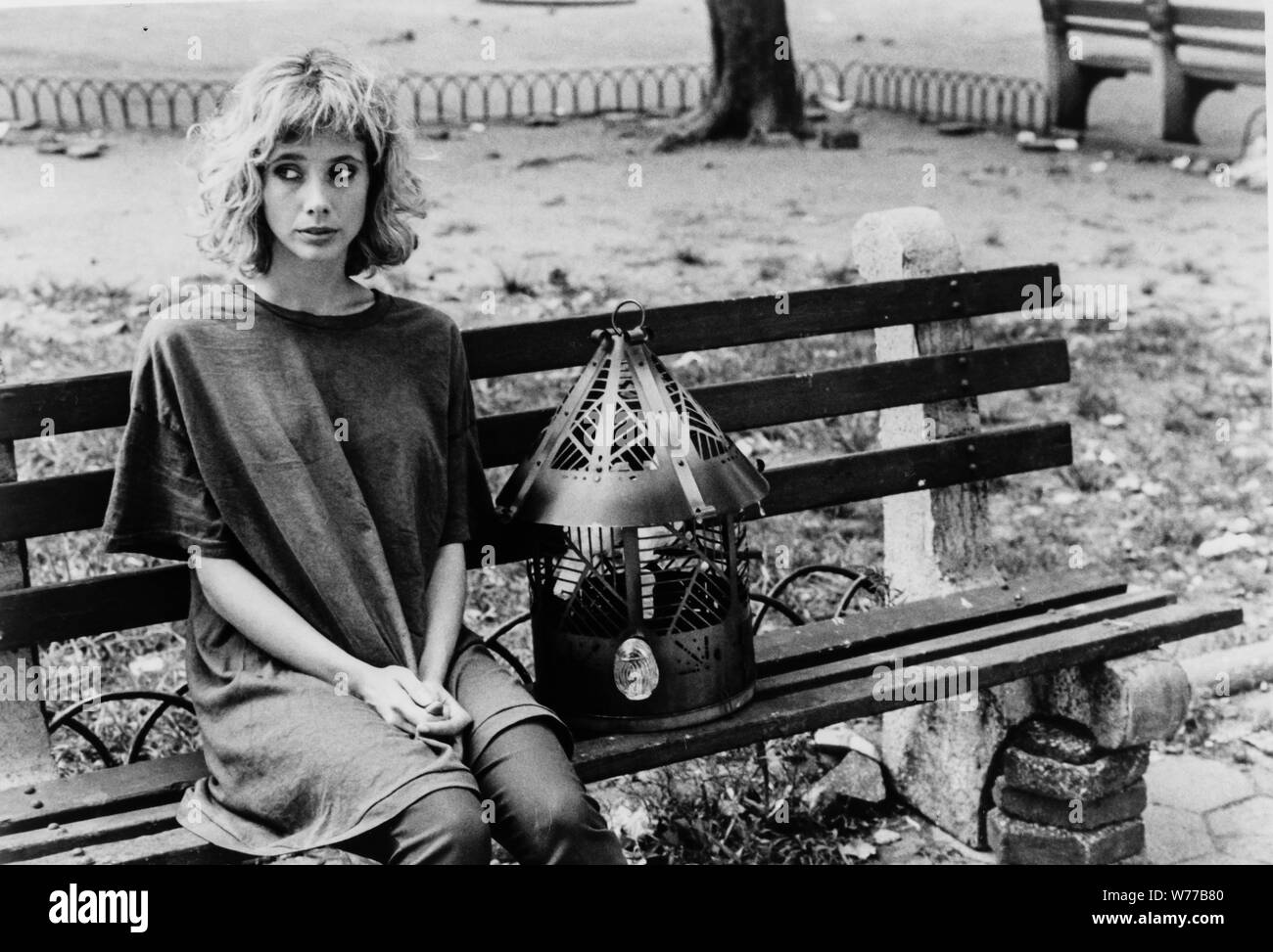 Rosanna Arquette, cherchant désespérément à Susan, 1985 Banque D'Images