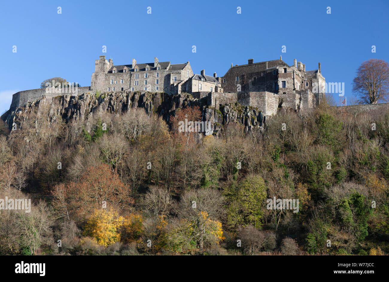 Le Château de Stirling, Stirlingshire, Scotland, UK Banque D'Images