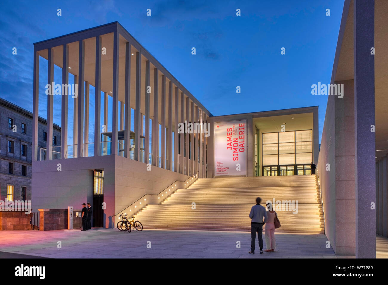 James Simon, Galerie David Chipperfield Architects, Neues Museum, Musée de Pergame, l'île aux musées, Berlin Mitte, Berlin, Allemagne Banque D'Images