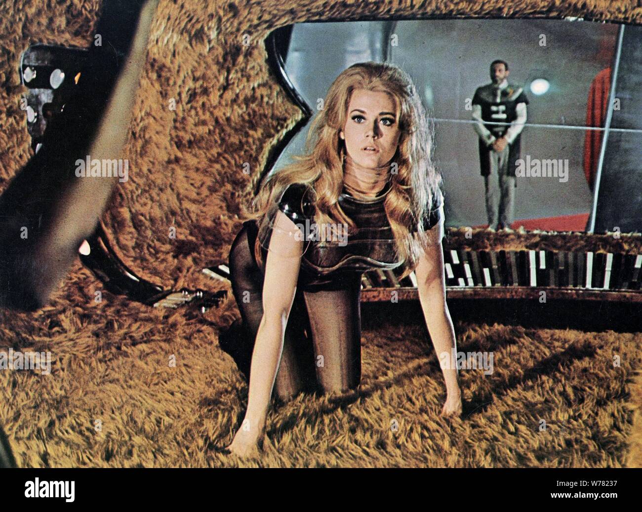 Jane Fonda en tant que Barbarella, une héroïne de science-fiction des années 60