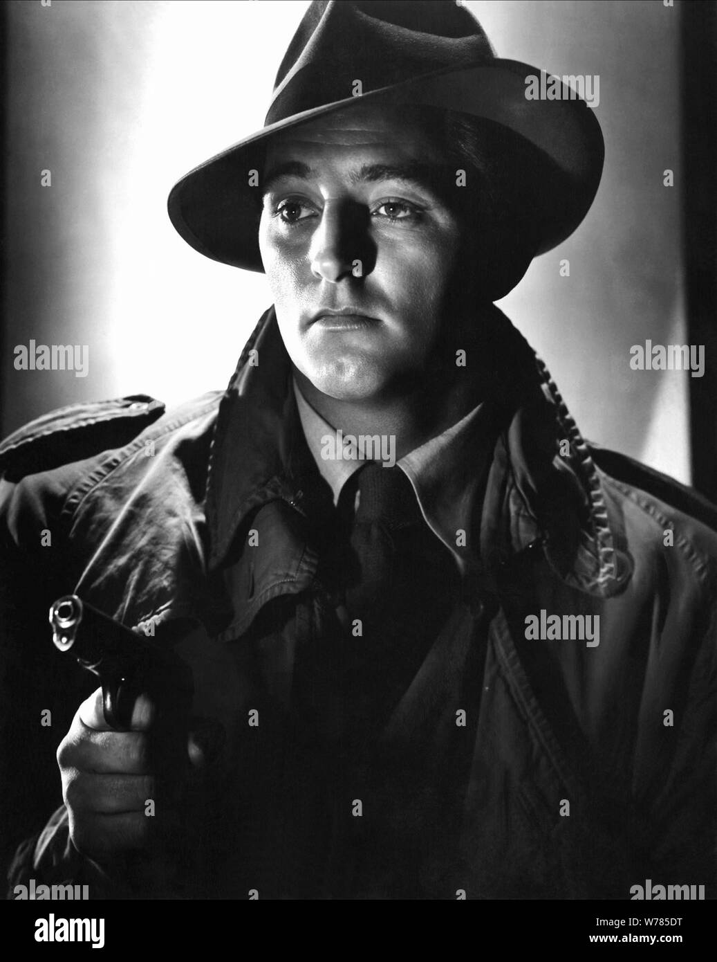 ROBERT MITCHUM, HORS DU PASSÉ, 1947 Banque D'Images