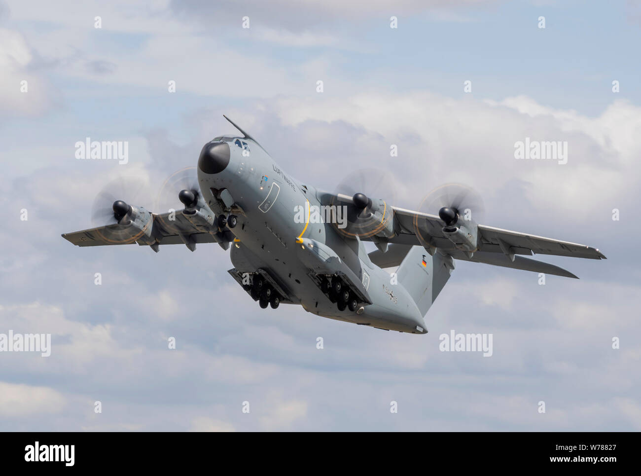 Force aérienne de l'Allemagne Luftwaffe Atlas,un avion de transport militaire A400M Banque D'Images