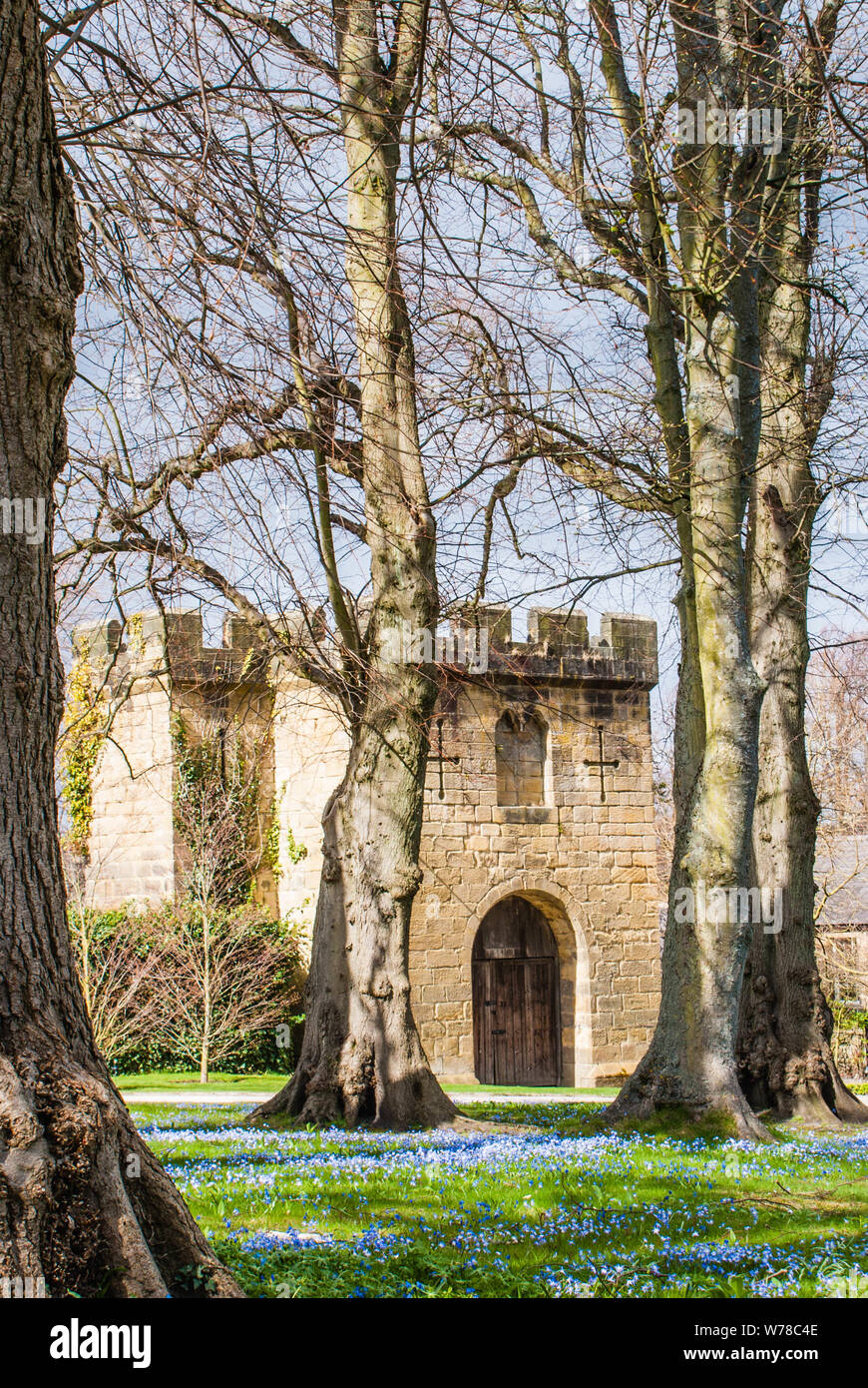 Jardins de Alnwick Banque D'Images