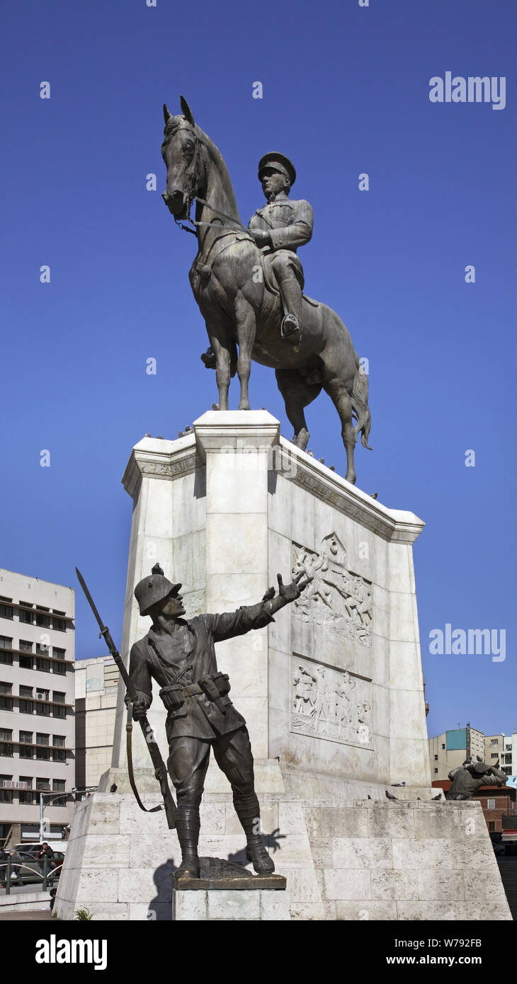 Victory Monument (Atatürk Ulus Anıtı) à Ankara. La Turquie Banque D'Images