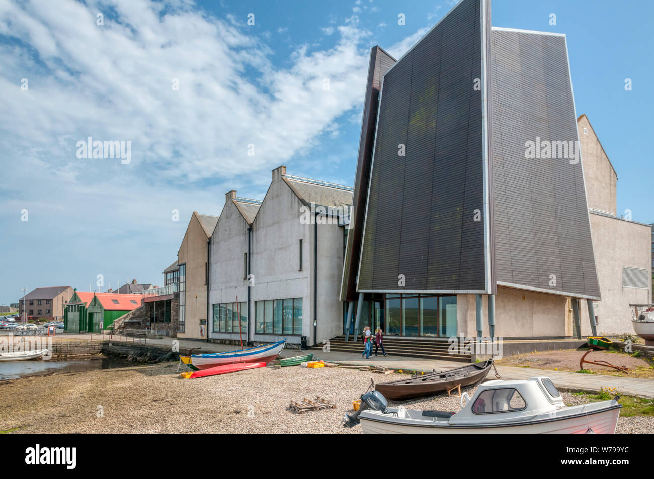 Shetland Museum & Archives à Hay's Dock, Lerwick. Banque D'Images