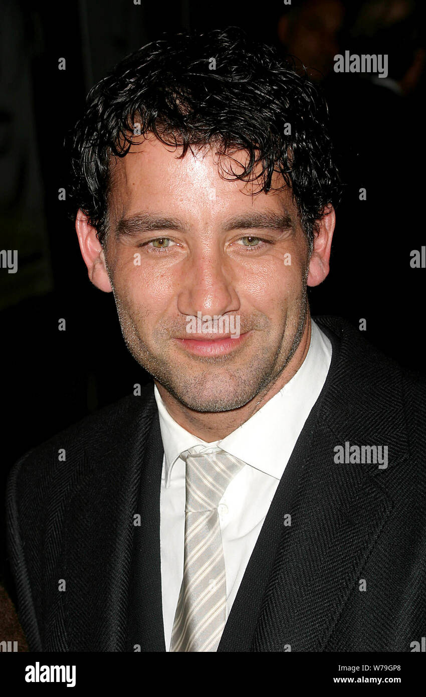 Clive Owen, 2003, photo de John Barrett/PHOTOlink Banque D'Images