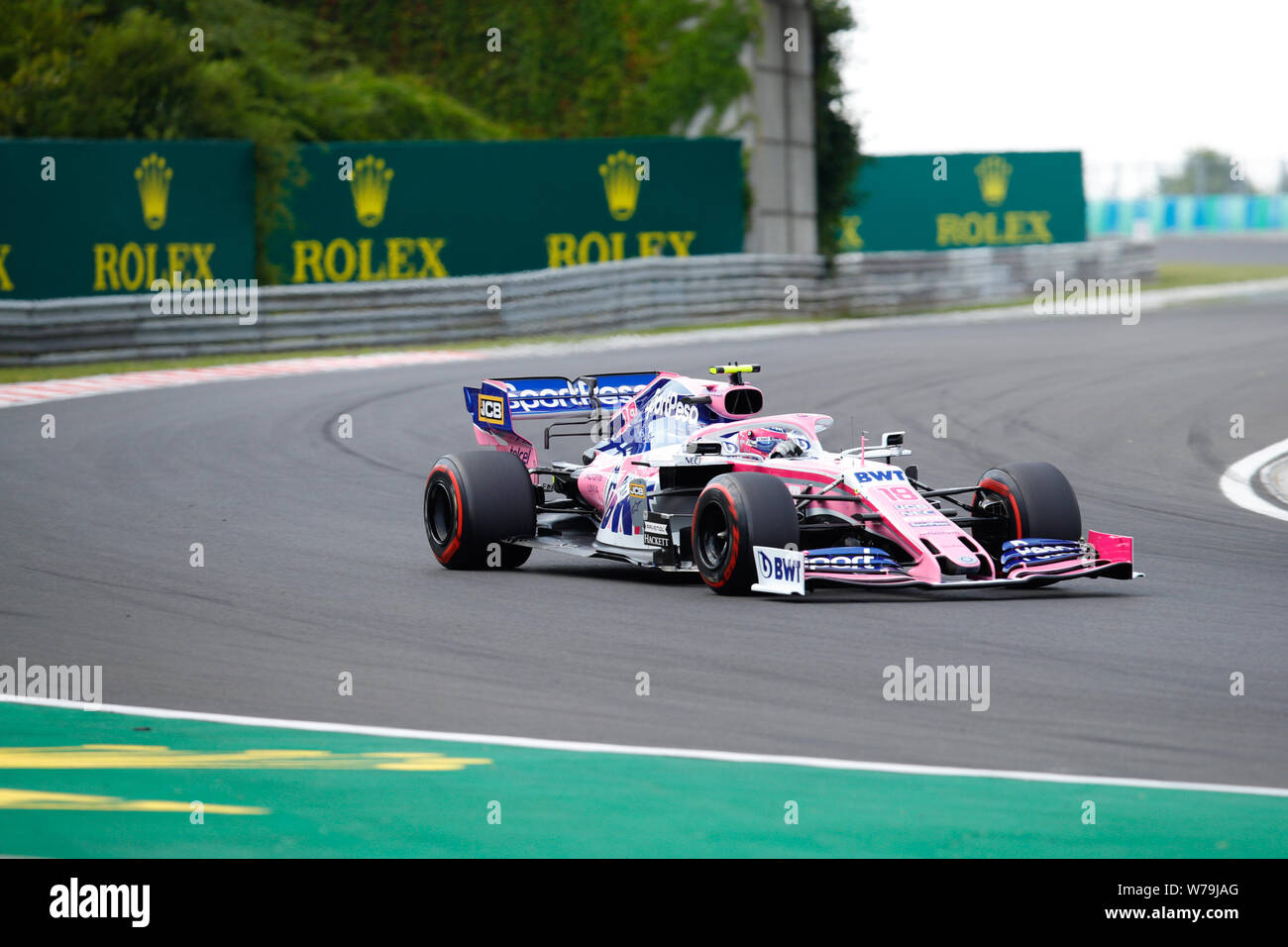 Week-end de course de Formule 1 au Hungaroring Hongrie 04 août 2019 Banque D'Images