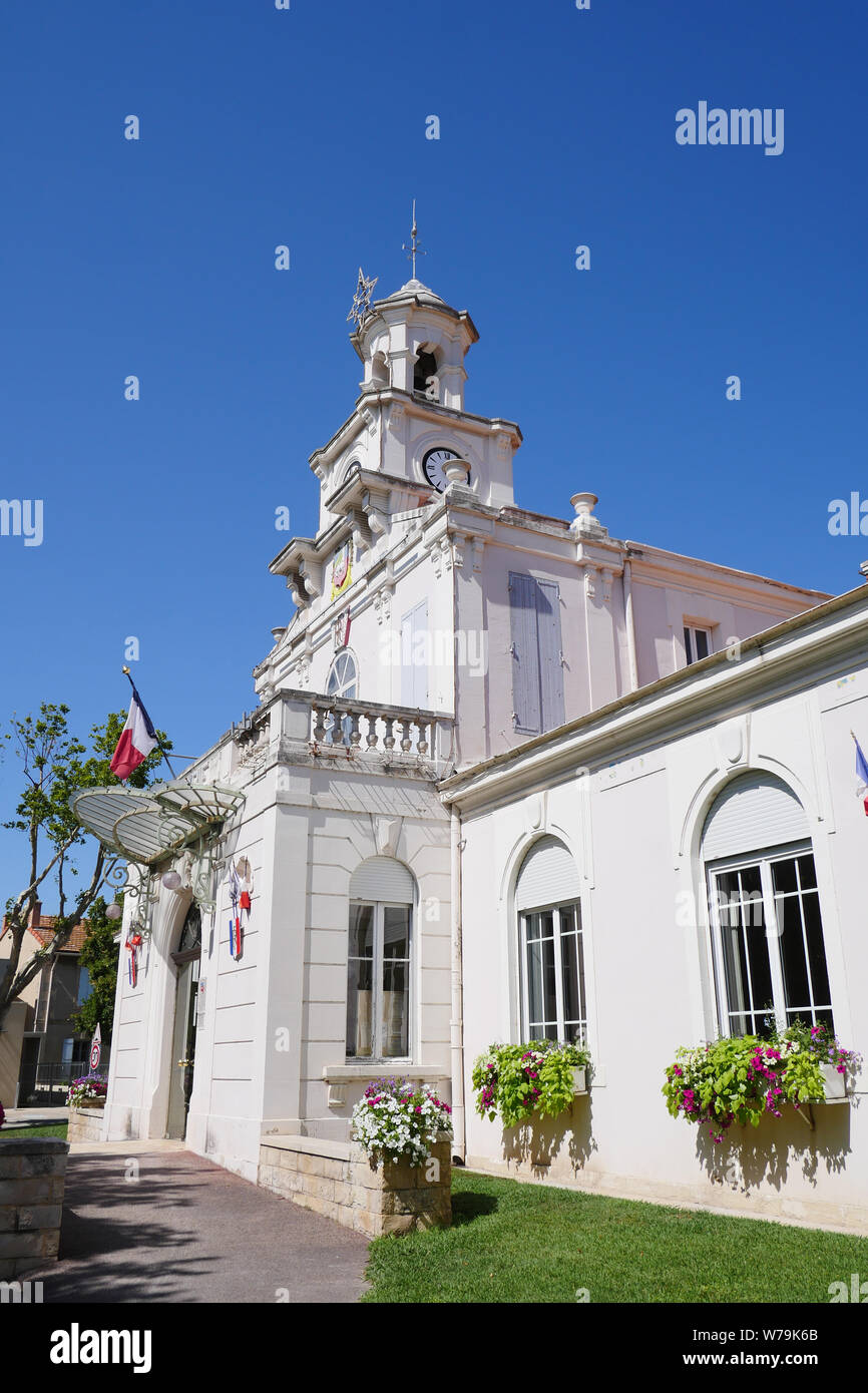 Mairie, Saint-Martin de Crau, Bouches-du-Rhône, France Banque D'Images