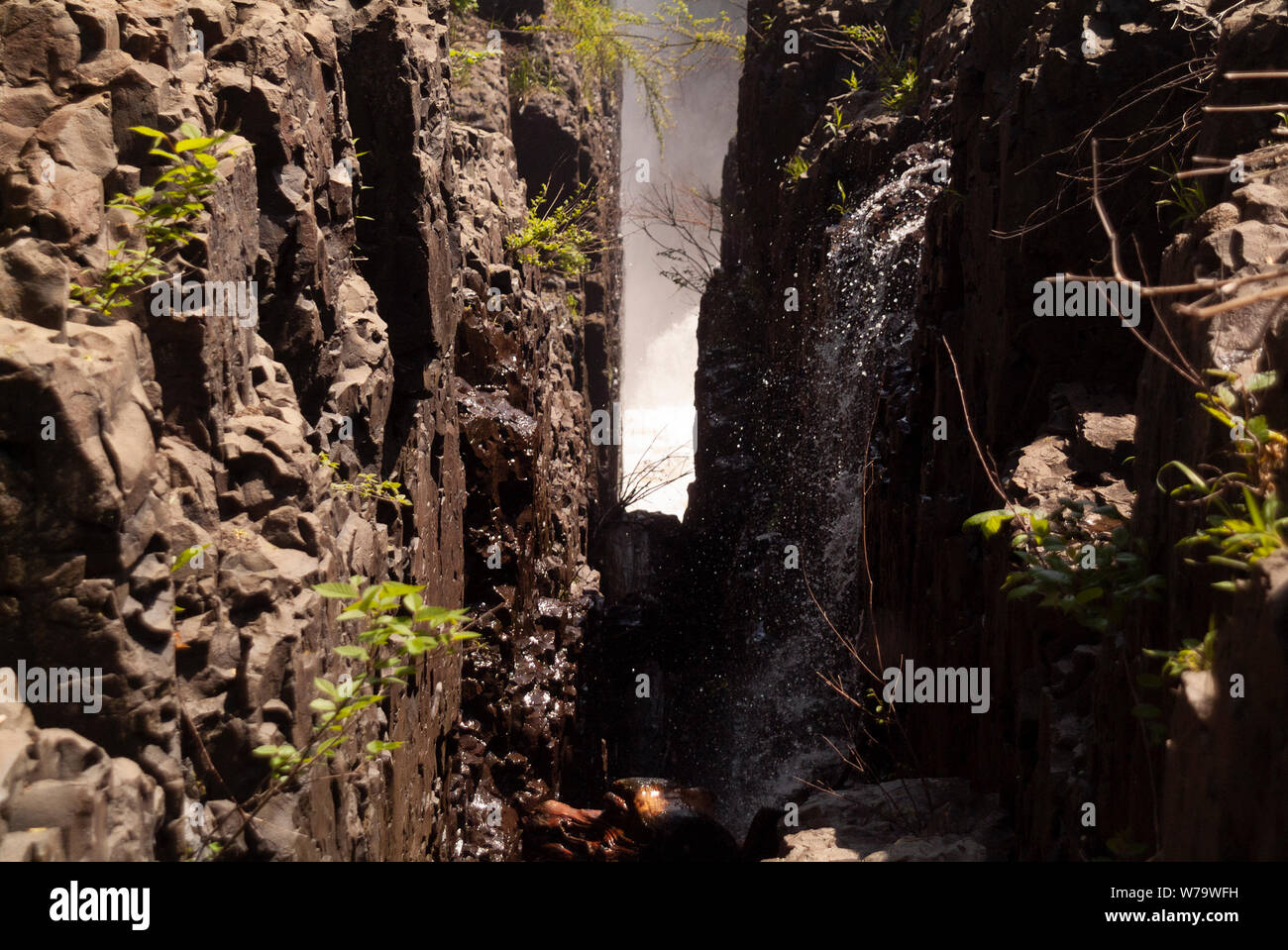 Parcs et loisirs Volume 3 : Paterson Great Falls Parc national historique au New Jersey. Banque D'Images