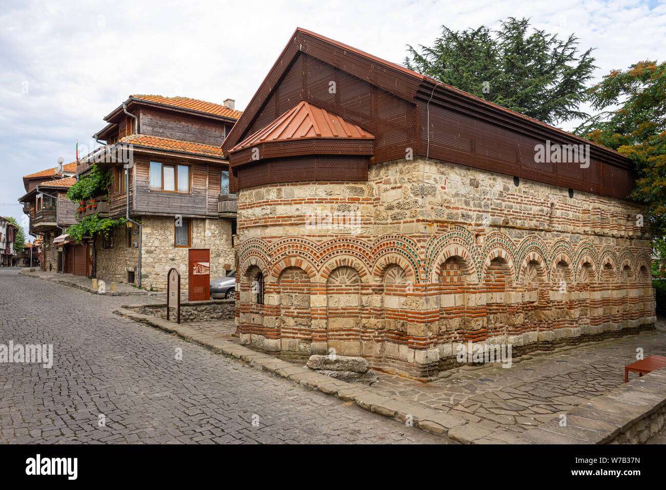 Eglise de Saint Paraskevi d'Iconium (également connu sous le nom de Paraskeva Pyatnitsa). Nessebar. La Bulgarie. Banque D'Images