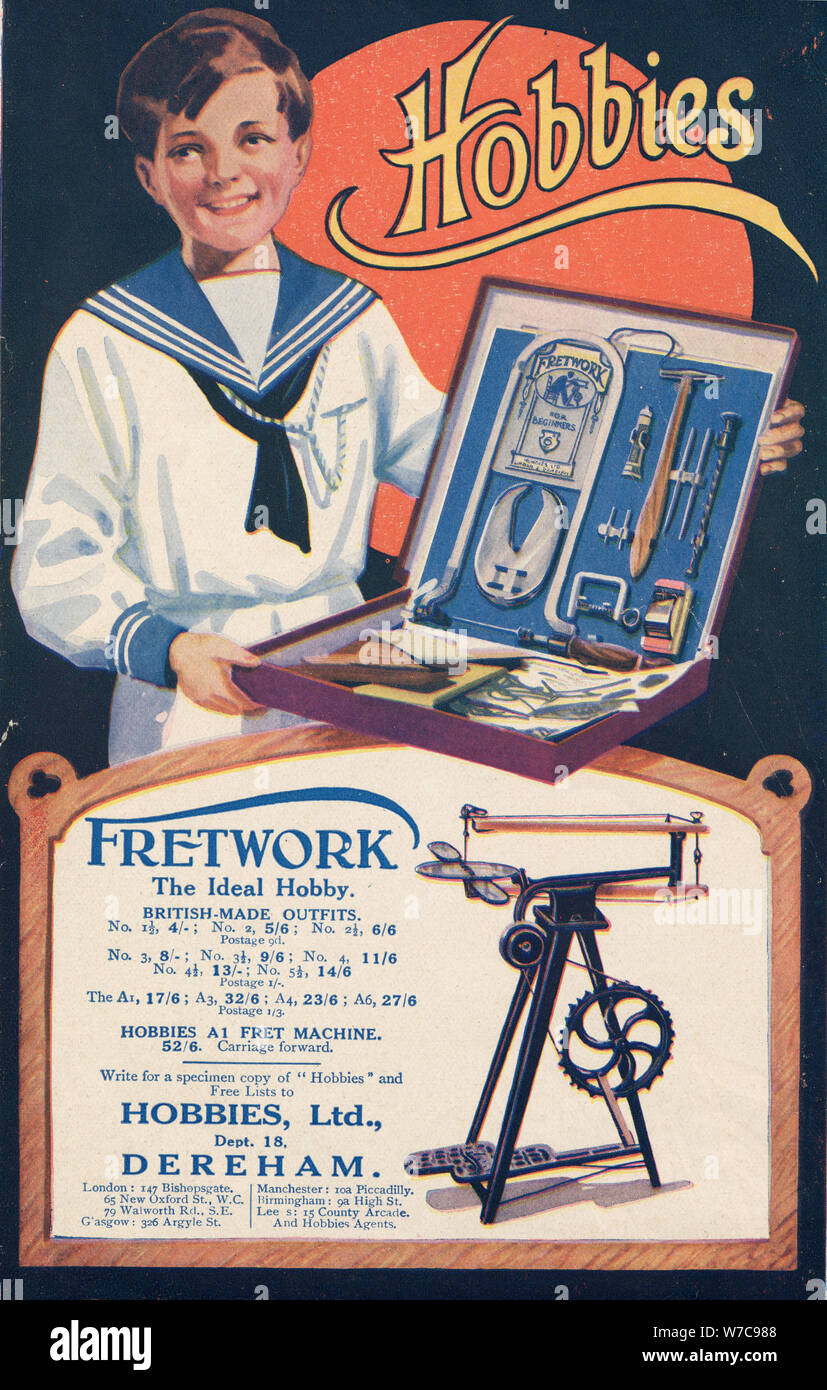 Hobbies Ltd, 1910. Artiste : Inconnu Banque D'Images