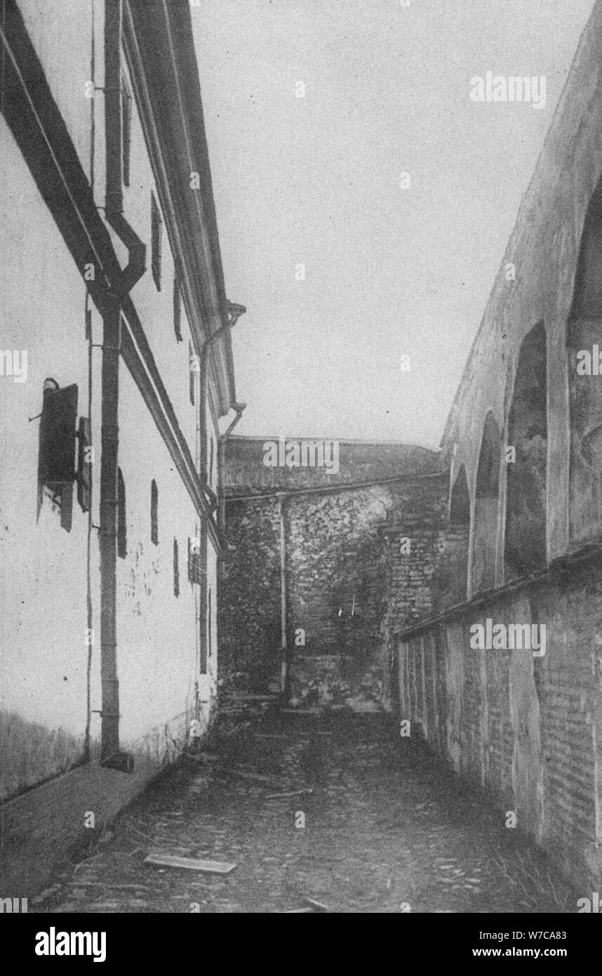 L'Trubetskoy Bastion de la forteresse Pierre et Paul. Artiste : Anonyme Banque D'Images