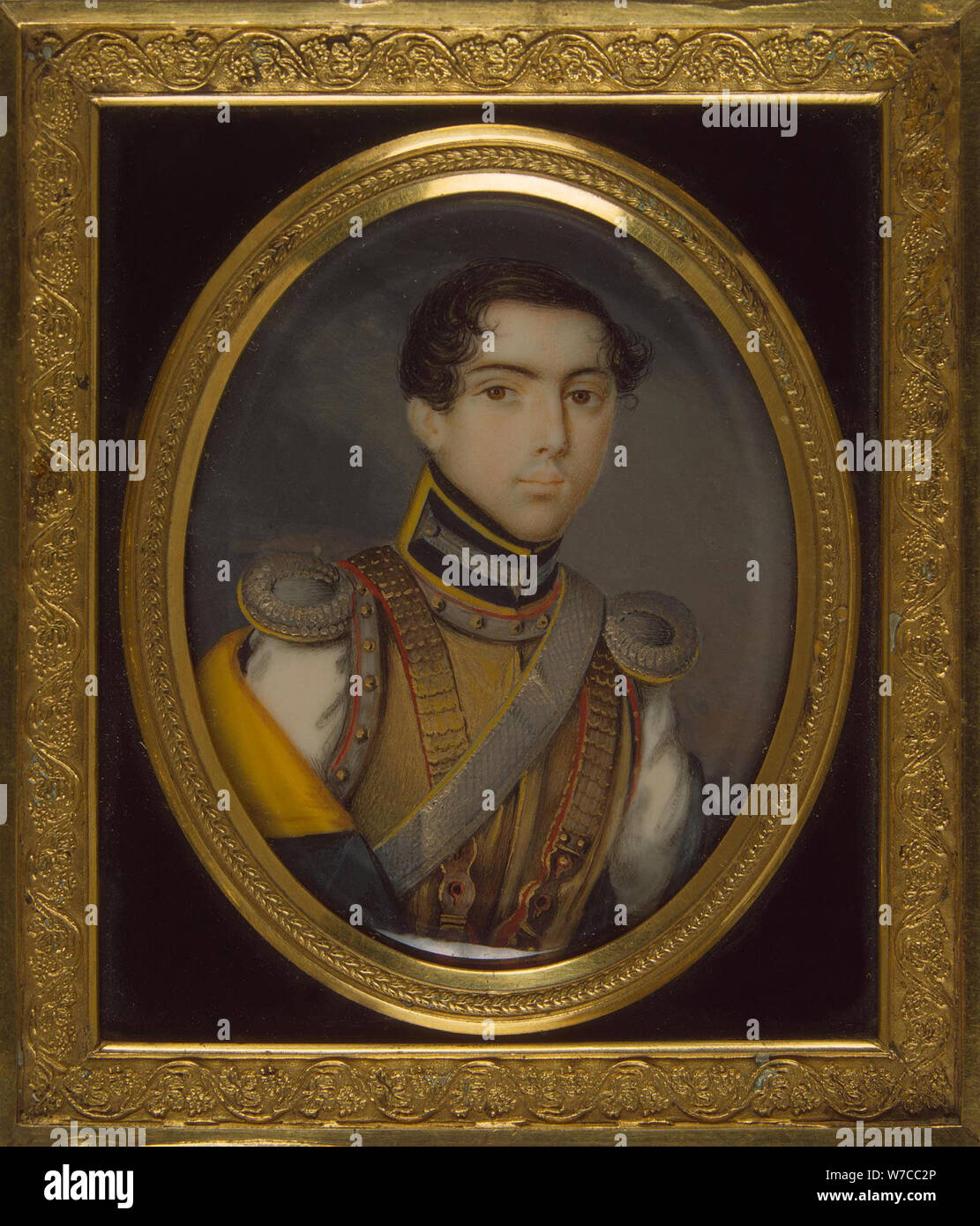 Portrait de Constantin Fiodorovitch Opochinin (1808-1848). Banque D'Images