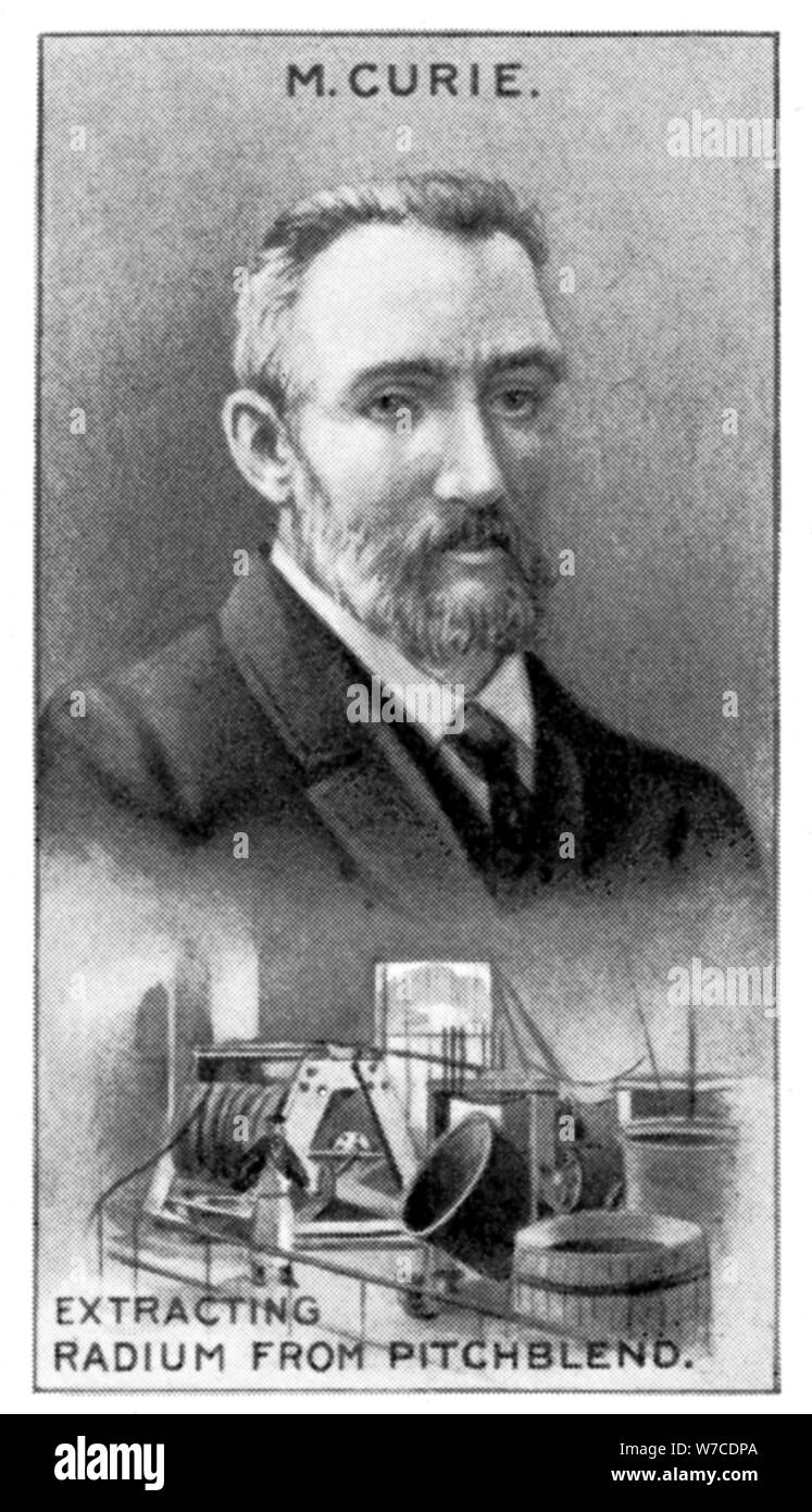 Pierre Curie, physicien français, (c1924). Artiste : Inconnu Banque D'Images